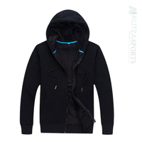Vintage-inspirierter bestickter, perlenbesetzter Fleece-Hoodie mit Reißverschluss, einzigartigem Markenlogo, luxuriöser Winter-Ausverkauf für Polyester/Baumwolle