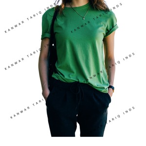 Camiseta de gran tamaño de manga larga Vintage personalizada para hombre, informal, 100% de algodón, ajuste lavado con hombros caídos, estilo Formal - Product Image 1