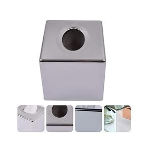 Porte-mouchoirs Design de luxe en métal noir fini utilisation pour hôtel vaisselle porte-mouchoirs prix de gros - Product Image 3