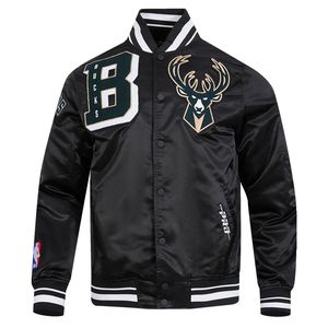 Blouson aviateur en satin sublimé par OEM Style rétro unisexe parfait pour les marques de streetwear - Product Image 1