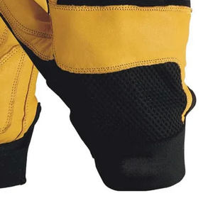 Pakistan Maker Último diseño Guantes de trabajo de doble palma para uso Guantes mecánicos Cuero para la venta - Product Image 3