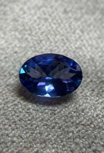 Vente en gros de pierres précieuses de tanzanite naturelle de haute clarté, coupe ovale, pierre en vrac pour la fabrication de bijoux en or et en argent - Product Image 5