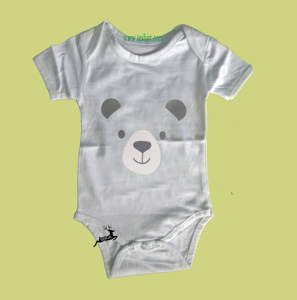 Mameluco estampado de algodón orgánico OEM 100% Venta directa de fábrica elegante Tirupur India Algodón de bambú teñido natural Cierre de botón a presión - Product Image 1