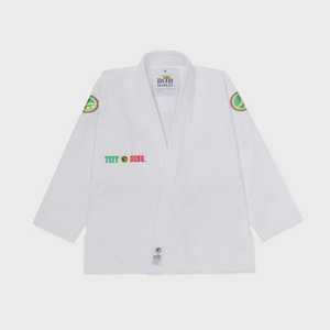 Vêtements d'arts martiaux sur mesure en gros avec logo personnalisé, uniforme de BJJ, karaté, judo, taekwondo, combinaison 100% coton unisexe adulte professionnel - Product Image 1