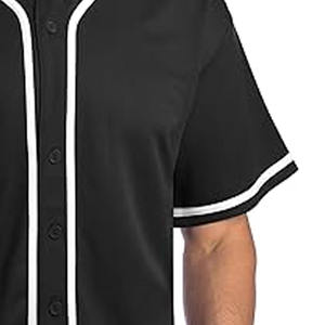 Camisa de béisbol con botones personalizada de alta calidad, Jersey de estilo mexicano, uniformes deportivos transpirables, Jersey de béisbol - Product Image 3