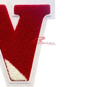 Parches de chenilla tejidos de tela personalizados, insignias de ropa bordadas para ropa de calle, parches de tamaño personalizado bordados al por mayor - Product Image 3