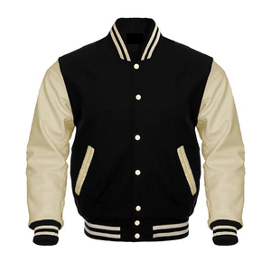 Mode Puffer Varsity Hommes Vestes Personnalisé Chenille Patches Letterman CollegeBaseballjacket pour hommes DDP Expédition - Product Image 1