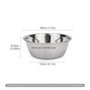 Juego de 2 Tazones Metálicos para Perros, Calidad Premium, Forma Redonda, Decorativos para Jardín, Únicos para Agua y Comida - Product Image 6