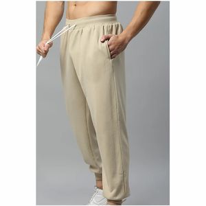 Venta al por mayor de los hombres ligeros pantalones Joggers de pierna recta con bolsillos con cremallera Diseño en blanco - Product Image 3