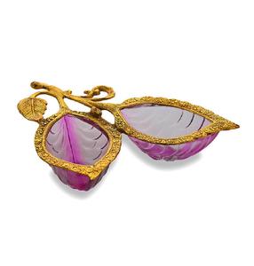 Le meilleur et le plus récent plateau de service en miroir Golden Design pour la maison et le restaurant Meilleure qualité en métal pur - Product Image 5