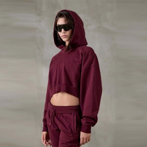 Sudadera con capucha cuadrada de gran tamaño para mujer: cómoda y elegante, perfecta para hacer capas en un clima más fresco o descansar de forma informal - Product Image 5