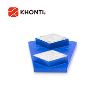 WerkMaster Disque ou tampon abrasif OEM personnalisable à double segment de requin losange