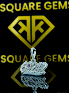 Colgante de número personalizado, colgante de encanto, colgante de número de Hip Hop para hombre, colgante de moissanita, joyería de Hip Hop Ice Out, plata 925 - Product Image 5