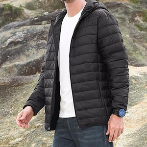 Chaqueta al por Mayor para Hombre, Talla Grande, Cortavientos, Chaqueta de Moda, Chaqueta de Burbuja, Tela de Poliéster, Chaqueta Inflable - Product Image 6