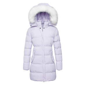 Vêtements en gros Vestes parka d'hiver personnalisées pour femmes Veste en duvet décontractée fabrication coupe-vent pour femmes - Product Image 1