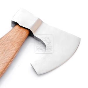 Hacha vikinga hecha a mano, hacha Tomahawk, diseños de grabado intrincados industriales, hoja barbuda, madera dura grabada - Product Image 6