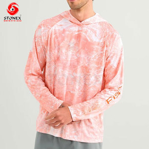 Wholesale Men's <b>UV</b> <b>Protection</b> Fishing <b>Hoodie</b> Quick Dry Long Sleeve Athletic Performance <b>hoodie</b> - Product Image 1