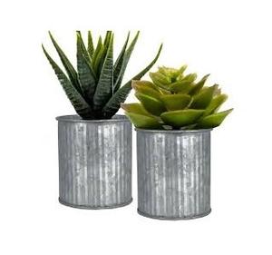 Maceta de flores decorativa para exteriores de gran tamaño de Metal hecha a mano, diseño clásico con acabado brillante para la decoración del hogar, Hotel y jardín - Product Image 2