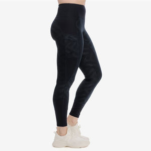 New Arrival <b>Equestrian</b> Clothing 4 Way Stretch Horse Riding <b>Leggings</b> Custom Wholesale Tights Jodhpurs Pants With Phone Pocket - Product Image 5