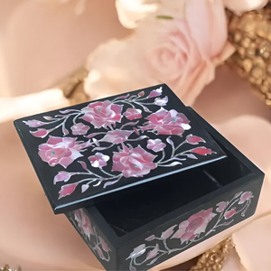 Sang Trọng Bằng Đá Cẩm Thạch Màu Đen Hộp Đồ Trang Sức Tùy Chỉnh Onyx Thiết Kế Tổ Chức Cho Quà Tặng & Đồ Trang Sức Lý Tưởng Cho Ramadan & Hồi Giáo Quà Tặng <span class=keywords><strong>2025</strong></span> - Product Image 5