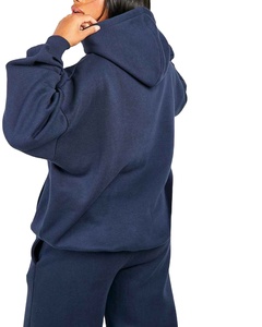 Hot Selling <b>Oversize</b> Drop Shoulder Women's Polyester/Cotton Tracksuits Anti-Pilling Breathable 2 Piece <b>Jogger</b> Winter at Nurak - Product Image 3