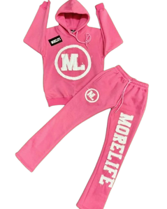 Boys and Girls Distressed Patch Tracksuit Cotton Tracksuit - Product Image 4
