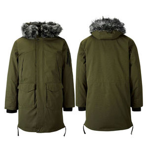 Chaqueta Parka de Invierno para Hombre, Chaqueta Anorak Cálida con Capucha Desmontable, Reversible y Opciones de Tallas Grandes - Product Image 4