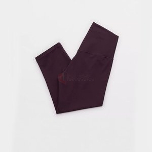 Taille haute sans couture côtelé Gym Leggings doux extensible Compression Scrunch bout à bout Fitness pantalon d'entraînement - Product Image 5