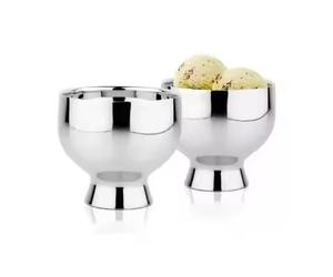 Elegant Style Metal <b>Ice</b> <b>Cream</b> <b>Bowl</b> For Dessert Serving In Dining Areas - Product Image 5