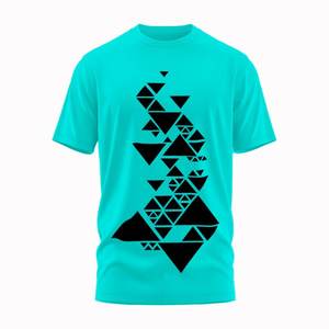 Camiseta Personalizada de Alta Calidad para Hombre, Talla Grande, Manga Corta, Corte Regular, Diseño Sólido con Logotipo Bordado - Product Image 1