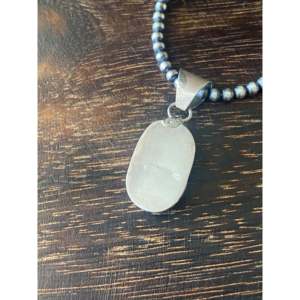 Victor Thompson Ethnic Style Multi Stone & Sterling Silver Inlay Pendant - Product Image 5