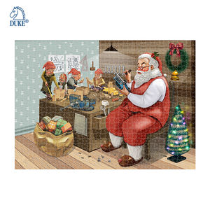 1000 piezas Festival de Navidad Santa Taller Rompecabezas - Product Image 3