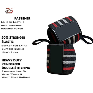 Muñequeras de neopreno de alta calidad para entrenamiento de soporte de entrenamiento de gimnasio en Pakistán para hombres - Product Image 2