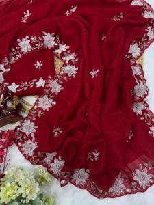 Designer indien été traditionnel Saree élégant chemisier élégant fantaisie fête porter pour les mariages de mariée Festivals les plus vendus ethnique - Product Image 3