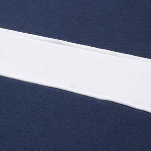 Hot Fashion Design professionnel à la mode couleur bloc bande sweats grande taille basiques coton mélangé sweats à capuche pour hommes - Product Image 3