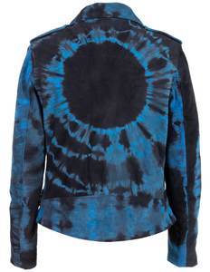 Chaqueta de cuero unisex prémium de ante y piel de oveja auténtica, teñida, nueva llegada, con cremallera, estilo vintage, cuello vuelto, MOQ bajo - Product Image 2