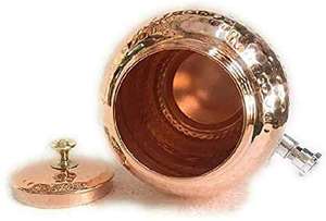 Proveedor al por mayor, diseño personalizado, dispensador de agua de cobre sólido, olla de almacenamiento de agua fría para regalos de empresa - Product Image 5