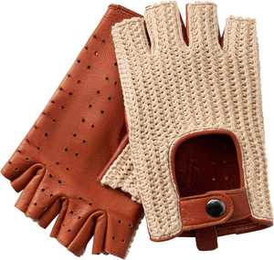 Guantes de Conducción de Cuero para Invierno, Forro Suave, Diseño Transpirable, Ajuste Flexible, Agarre Seguro para Viajes en Clima Frío y Uso al Aire Libre - Product Image 3