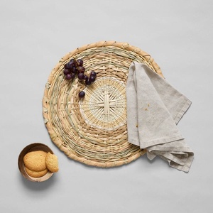 Vietnam Handmade Woven Natural Sustainable Mixed Fiber <b>Round</b>/Rectangular <b>Placemats</b> for Kitchen Decor, Wedding, Events - Product Image 3