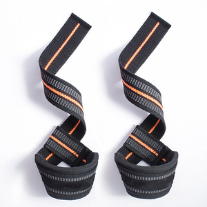 Mens Hand Exercise Weightlifting Wrist <b>Straps</b> Heavy Duty Gym Training Weight <b>Lifting</b> <b>Straps</b> - Product Image 1