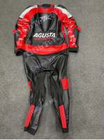 Moto en cuir Hommes femmes sur route Biker Costume en cuir Moto Veste en cuir Pantalon Taille personnalisée convient à toutes les tailles