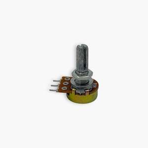 Lot de 4 potentiomètres linéaires rotatifs 10k, tolérance 20%, pas de broche 5mm, actionneur moleté, livraison gratuite - Product Image 3