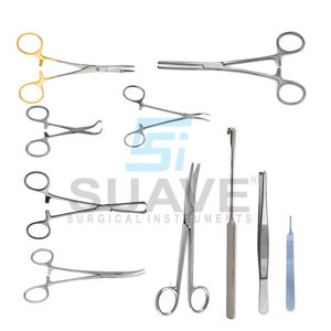 SUAVE SURGICAL INSTRUMENTS Kit de paquete de esterilización de perra impresa con logotipo personalizado de acero inoxidable con tarifa al por mayor - Product Image 1