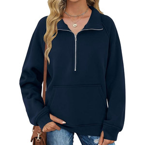 Sudadera de Mujer de Alta Calidad con Cierre de Cremallera, Ligera, de Manga Larga, para Yoga, Running, Uso Casual y Cómodo - Product Image 1