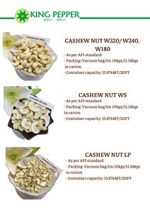 เม็ดมะม่วงหิมพานต์เวียดนามคุณภาพสูง W320, W240, LP สำหรับส่งออกขายส่ง - Product Image 6