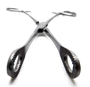 Tang spons Foerster bedah, ujung melengkung & bergigi, panjang 9.5 inci | Tang spons balavenger - Product Image 5