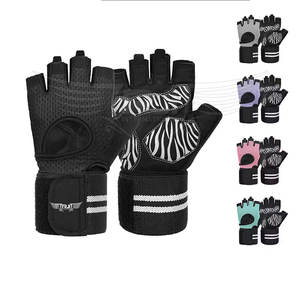 Nouveauté, vente chaude, gants de sport en cuir à demi-doigts pour unisexe, sur mesure, prix bas, fabriqués au Pakistan - Product Image 2