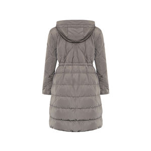 Chaqueta Acolchada de Piel de Oveja para Mujer, Invierno, con Cierre, Cuello Alto, Impermeable, Transpirable, Gruesa, Informal - Product Image 2