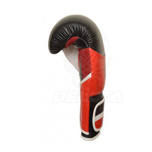 Gants de boxe en cuir de haute qualité 2024 Gants de boxe professionnels Gants de boxe de conception personnalisée - Product Image 4