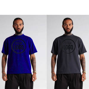 Streetwear T-shirt vierge pour homme 7.5oz T-shirt surdimensionné en coton biologique 100% de haute qualité pour homme - Product Image 1